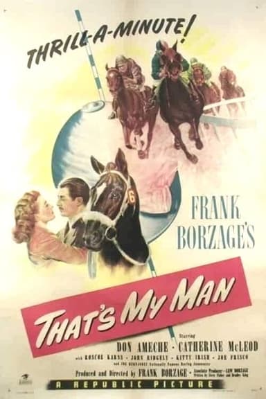 That's My Man poster