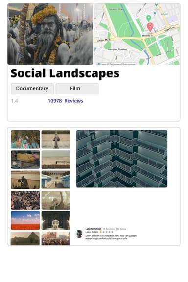 Social Landscapes poster