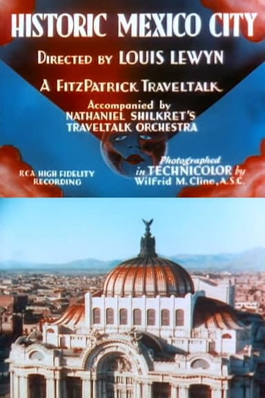 Historic Mexico City poster