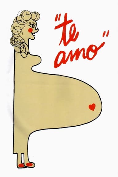 Te amo poster