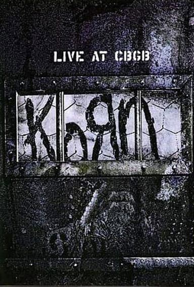 Korn - Live at CBGB's poster
