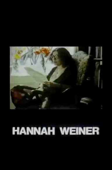 Hannah Weiner poster