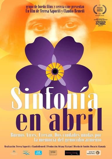 Sinfonía en abril poster