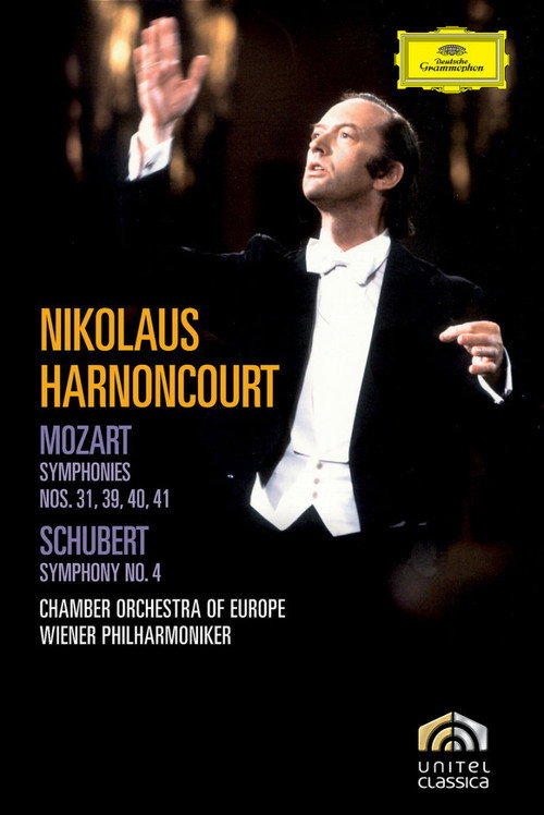 Mozart: Symphonies 31, 39, 40, 41 / Schubert: Symphony No. 4 poster