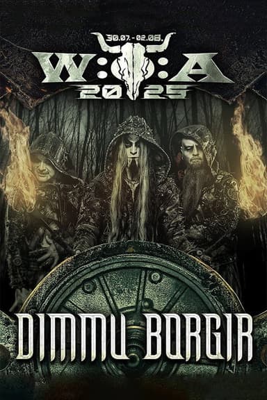 Dimmu Borgir: Live at Wacken Open Air 2025 poster