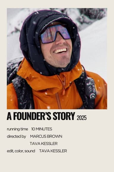 A Founder's Story poster