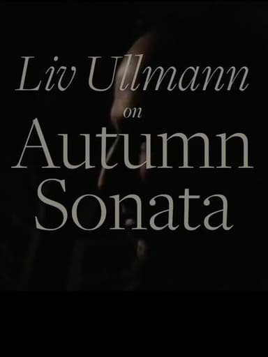 Liv Ullmann on Autumn Sonata poster