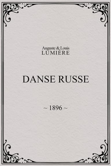 Danse russe poster