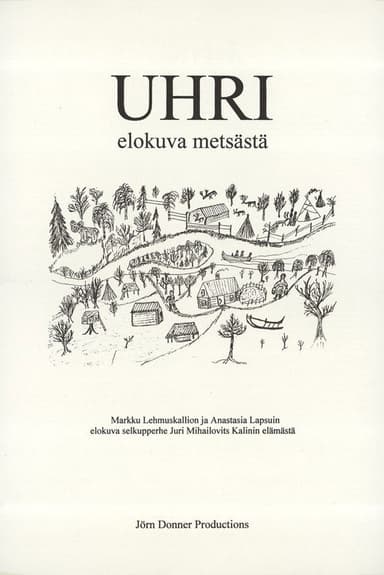 Uhri - elokuva metsästä poster