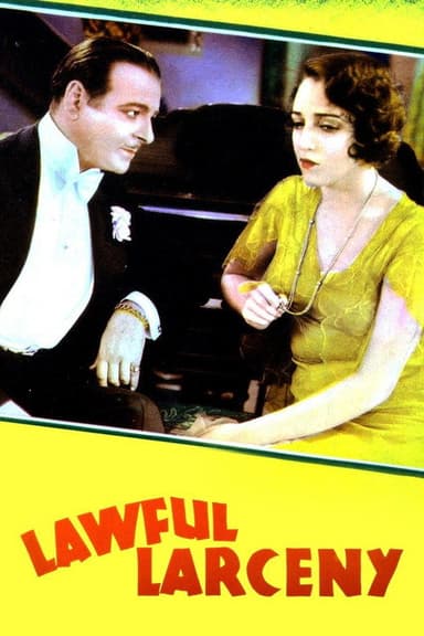 Lawful Larceny poster