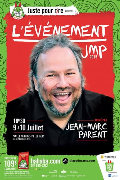 Juste pour rire 2015 - Évènement JMP poster