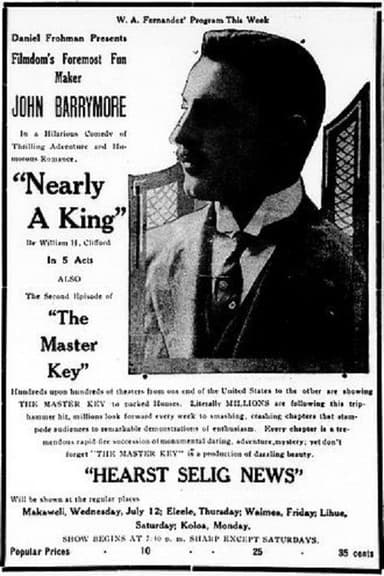 Nearly a King poster