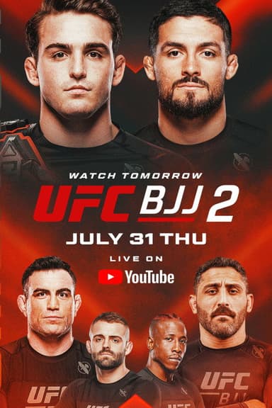 UFC BJJ 2: Tackett vs Canuto poster