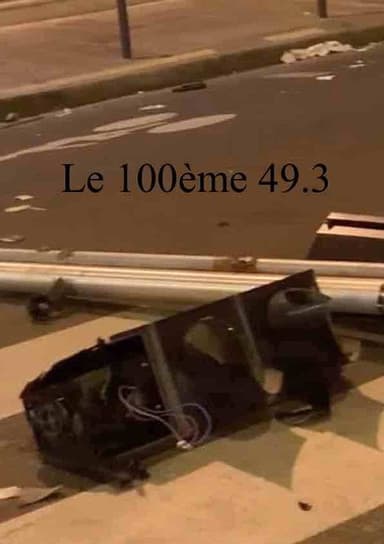 Le 100ème 49.3 poster