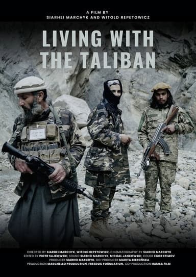 Living with the Taliban poster