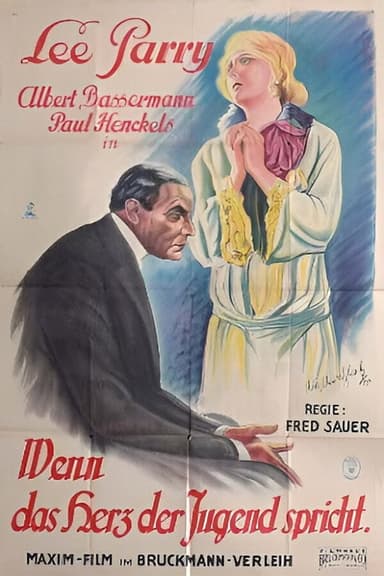 Wenn das Herz der Jugend spricht poster