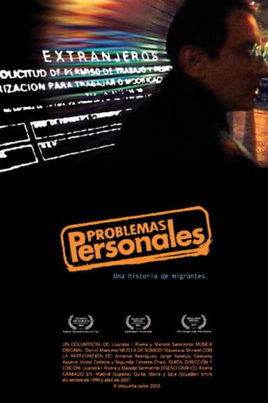 Problemas personales poster