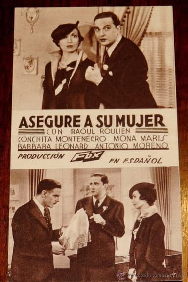 Insure Your Wife poster
