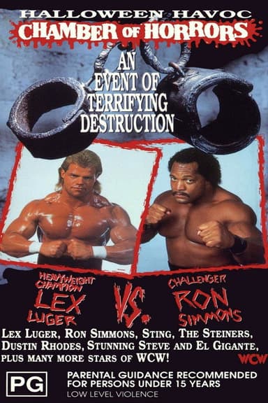 WCW Halloween Havoc 1991 poster