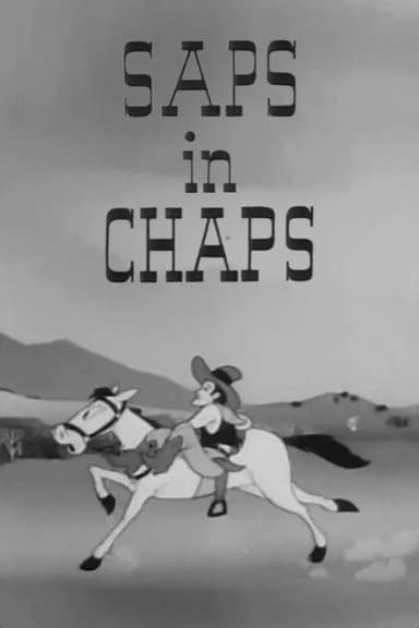 Saps in Chaps poster