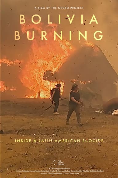 Bolivia Burning poster