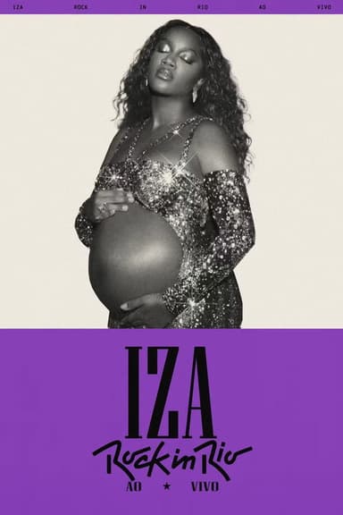 IZA Ao Vivo no Rock in Rio poster