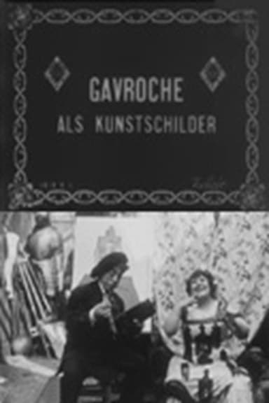 Gavroche peintre célèbre poster