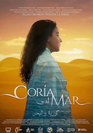 Coría and the sea poster