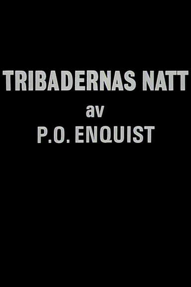 Tribadernas natt poster