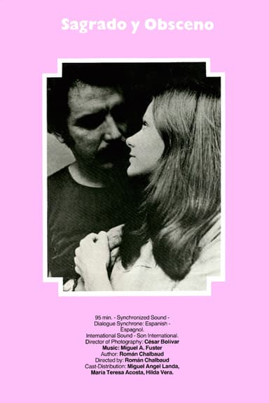 Sacred and Obscene poster