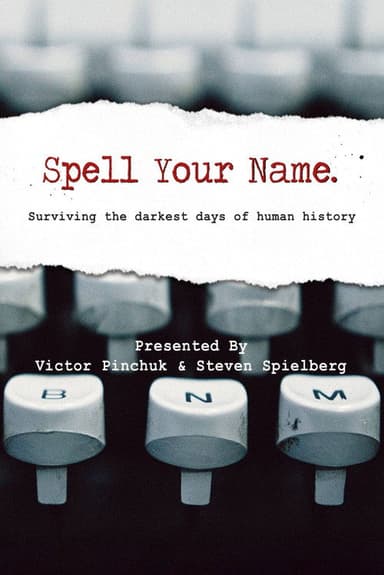 Spell Your Name poster