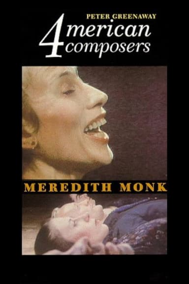 Four American Composers: Meredith Monk poster