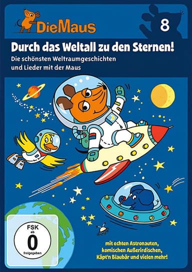 Die Maus 8 - Durch das Weltall zu den Sternen poster