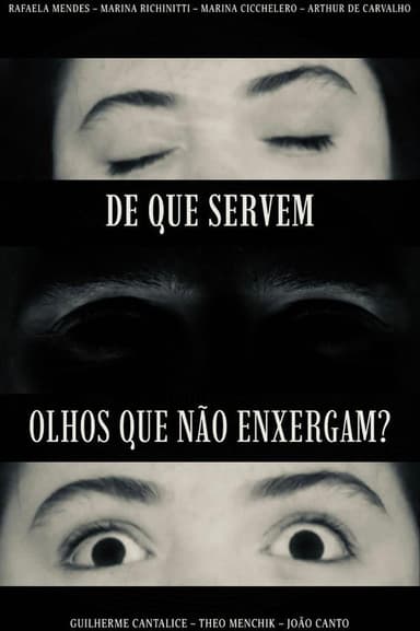 What use Have Eyes that Do Not See? poster
