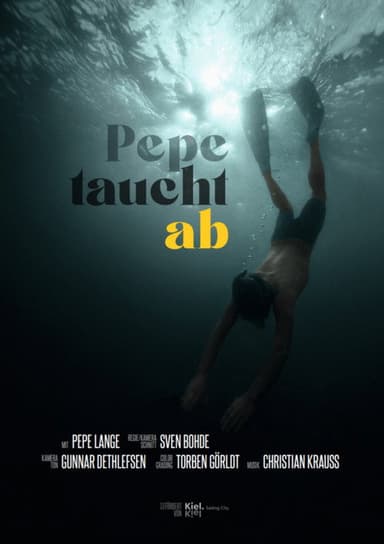 Pepe taucht ab poster