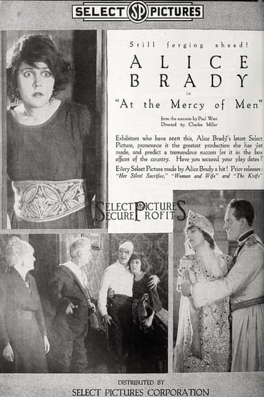 At the Mercy of Men poster