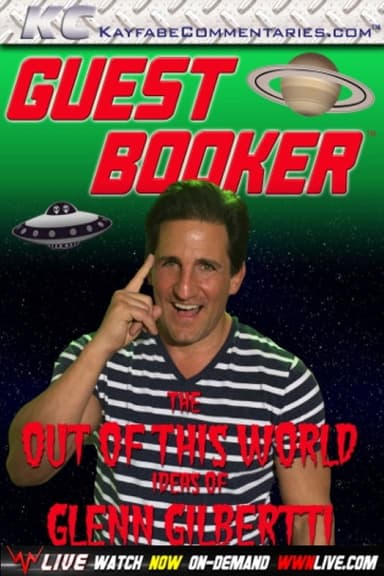 Guest Booker with Glenn Gilbertti poster