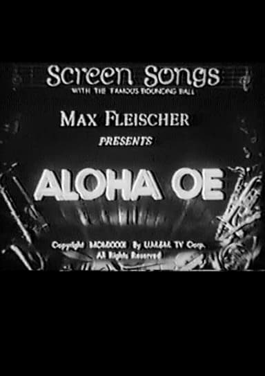 Aloha Oe poster