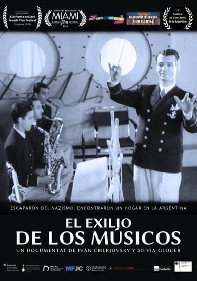 El exilio de los músicos poster
