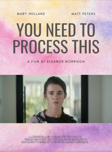 YOU NEED TO PROCESS THIS poster