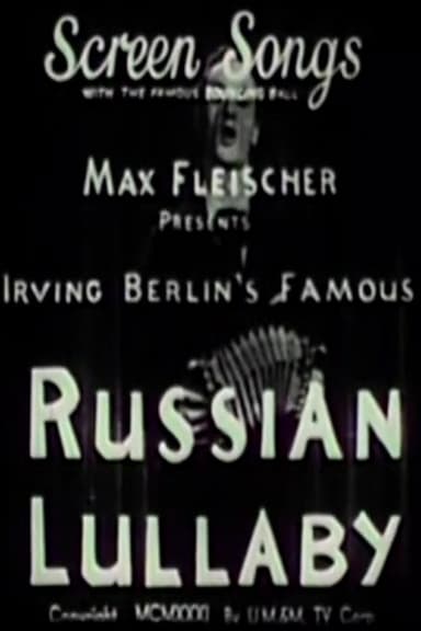 Russian Lullaby poster