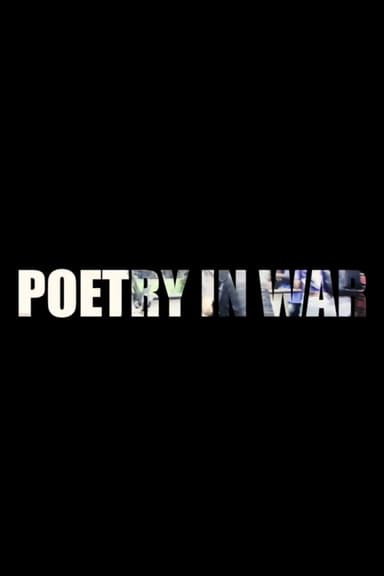 Poetry in war poster