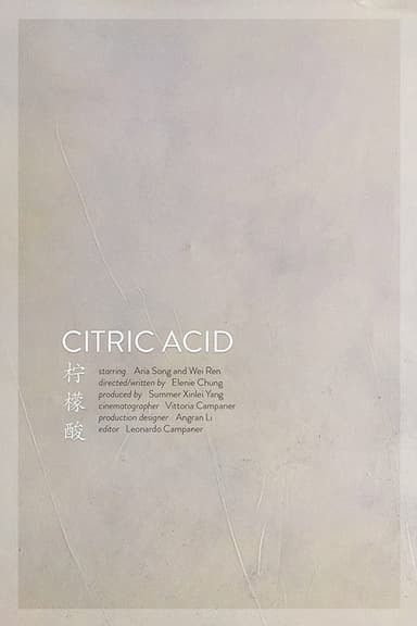 Citric Acid poster