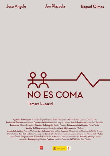 No es coma poster