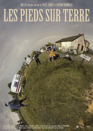 Les pieds sur terre poster