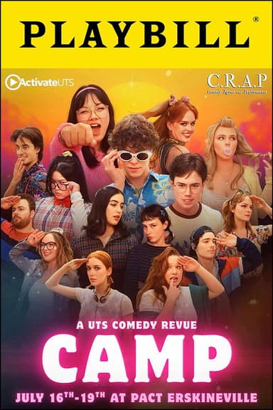 A UTS Revue: Camp poster