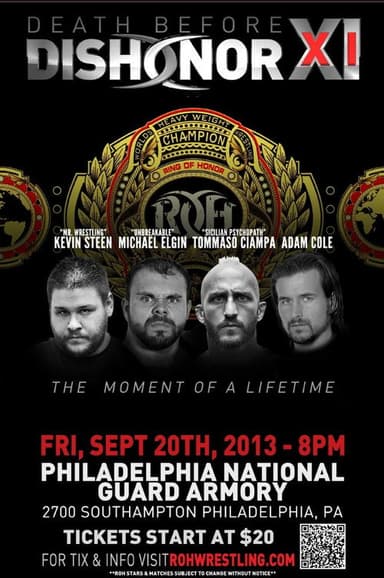 ROH: Death Before Dishonor XI poster