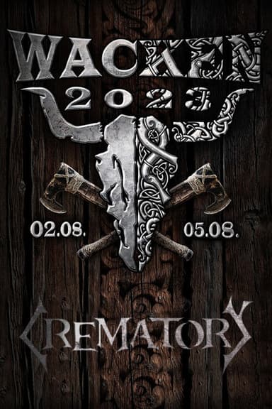 Crematory - Wacken Open air poster