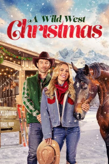 Wild West Christmas poster