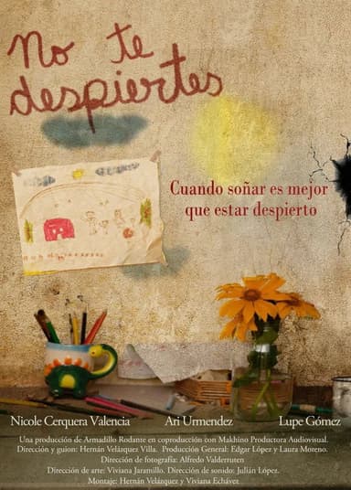 No te despiertes poster